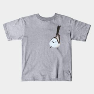 Long-tailed tit birds Kids T-Shirt